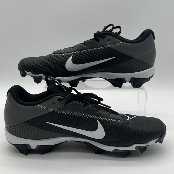 Men's Size 11.5 Nike Vapor Edge Shark 2 "Black/White/Iron Grey" USED - Picture 2 of 6